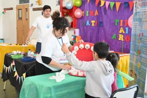 Se realizó con éxito una kermés saludable para las familias