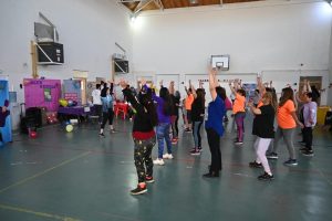 Se realizó con éxito una kermés saludable para las familias