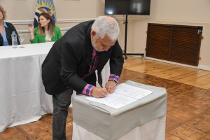 Firmaron convenio para garantizar la eficiencia e inmediatez en los procesos de jubilaciones y pensiones