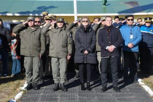 El Gobierno participó del 77° Aniversario de la sección Monte Aymond de Gendarmería Nacional