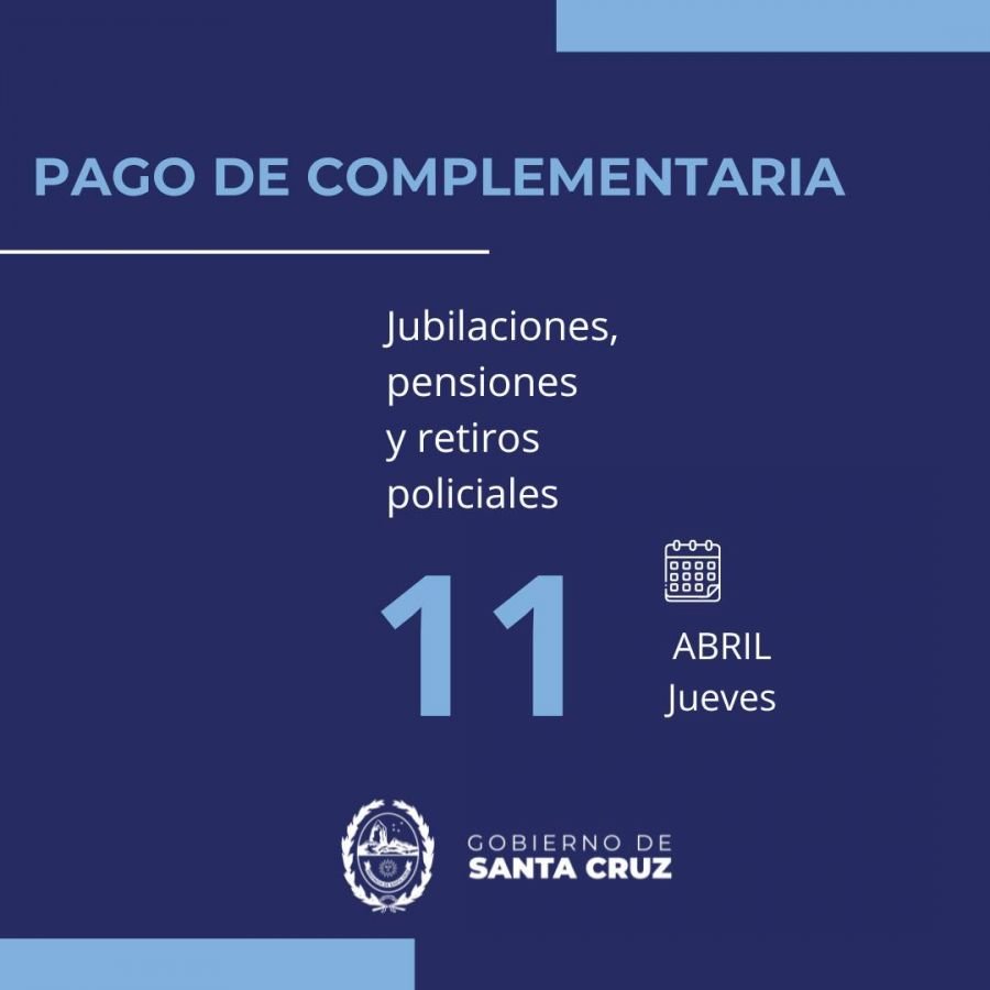 Pago por complementaria del sector pasivo