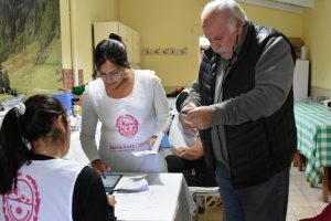 Se llevó adelante jornada de vacunación en el Centro de jubilados Belgrano
