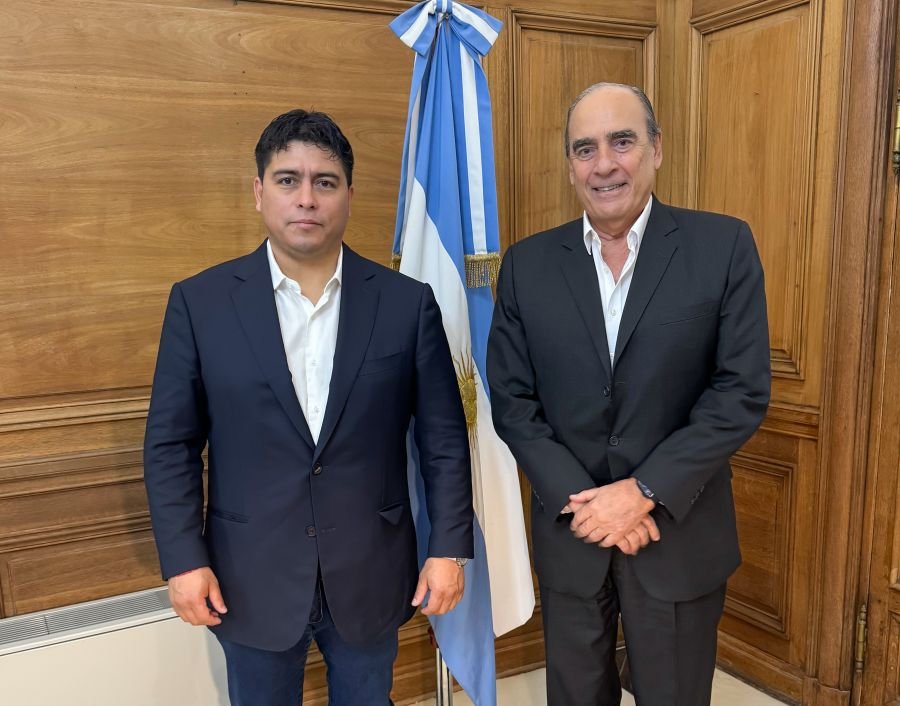 Nueva reunión de Claudio Vidal con Guillermo Francos por los temas que preocupan a Santa Cruz