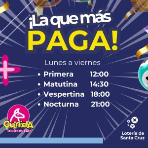 Lotería de la Provincia registró un aumento en las ventas de la Quiniela Santacruceña