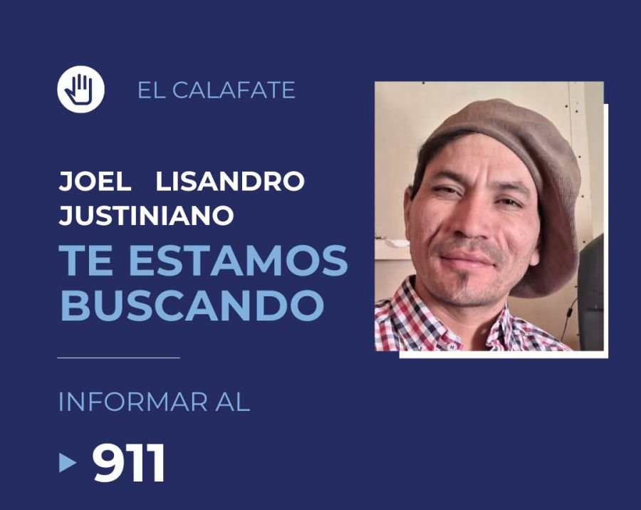 Buscamos a Joel Lisandro Justiniano