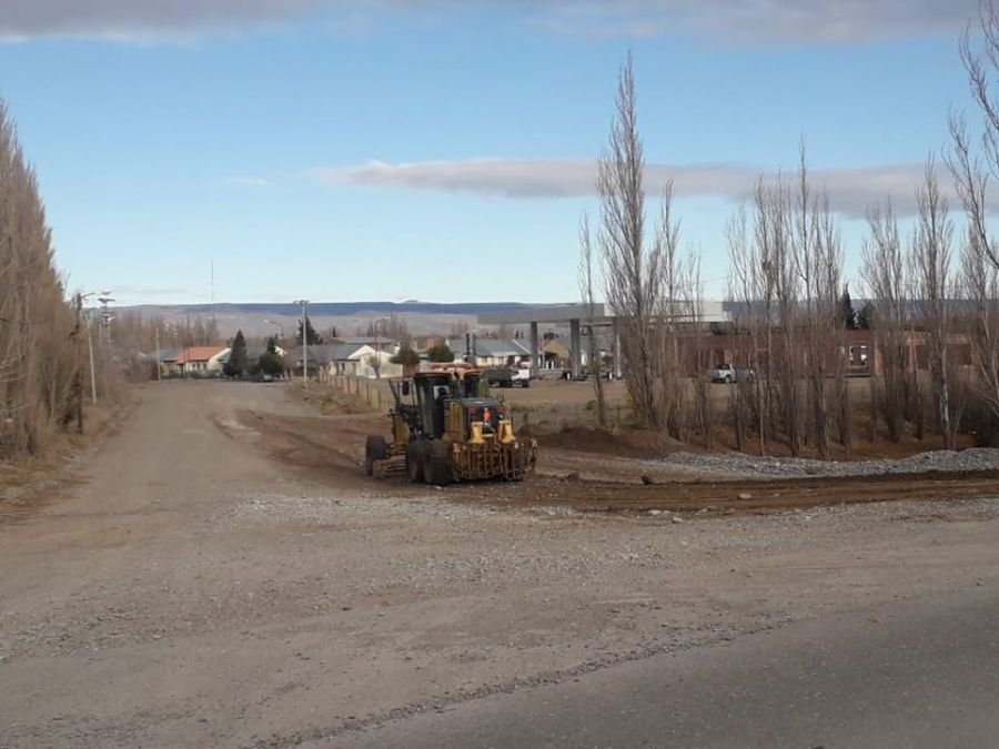 Vialidad Provincial realiza tareas en la localidad de Perito Moreno