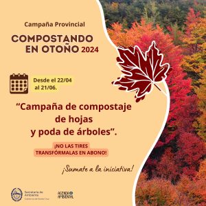Acciones Verdes: 5ta Edición de la Campaña Provincial “Compostando en Otoño”