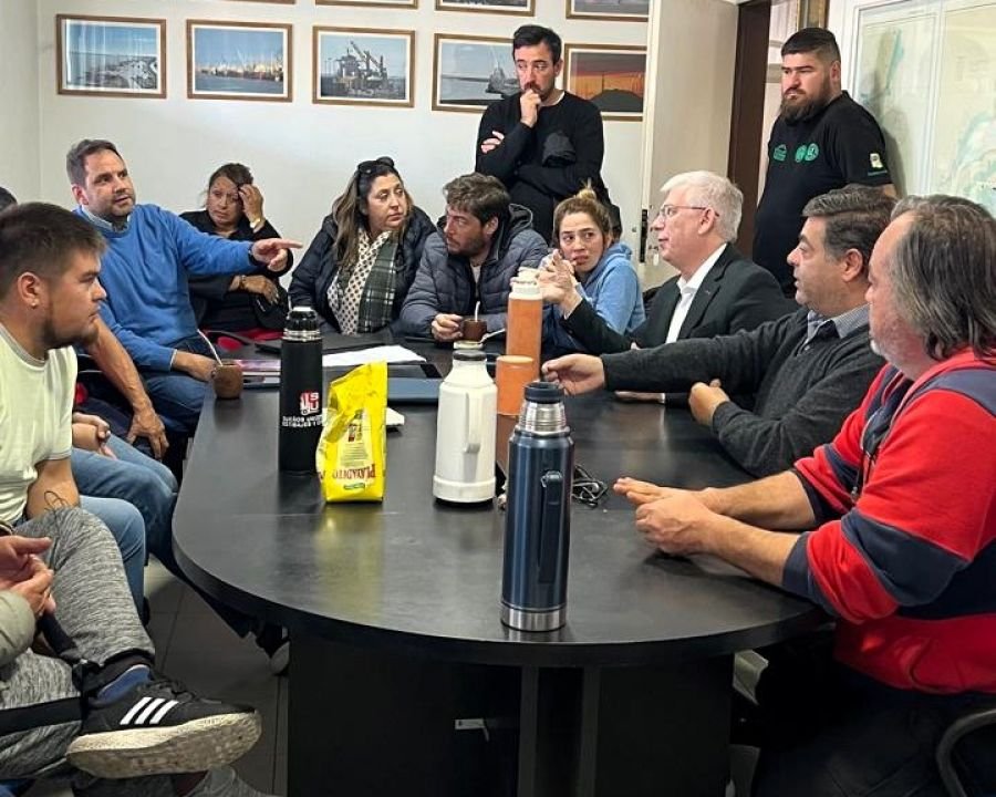 Producción y Trabajo avanzan en el ordenamiento del puerto de Deseado