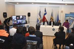 Encuentro entre países hermanos: Presentaron oficialmente la Travesía Binacional de Aguas Abiertas