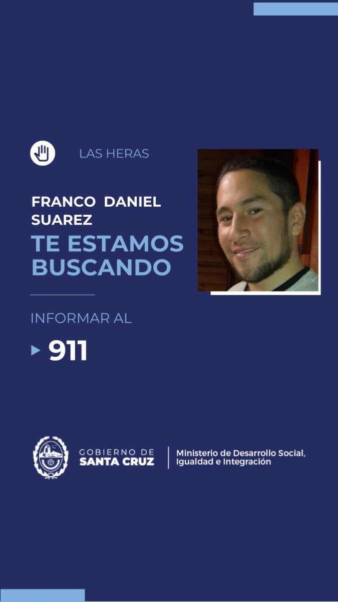 Buscamos a Franco Daniel Suarez