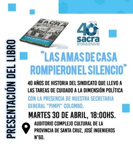 Cultura invita a la celebración por los 40 años de SACRA con la presencia de “Pimpi” Colombo