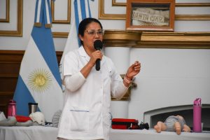 Trabajadores de distintos organismos se capacitaron en primeros auxilios