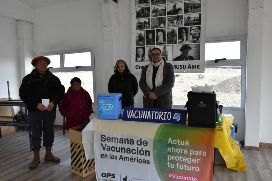 La cartera Sanitaria brindó el acceso a la vacunación en pueblos originarios y zonas rurales