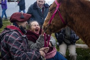 Adultos Mayores disfrutaron de una tarde especial en Equinoterapia