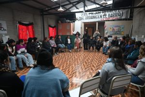 Se realizó una jornada territorial en el Barrio Madres a la Lucha