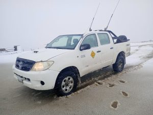 Intensos trabajos de Vialidad provincial en las rutas de Santa Cruz