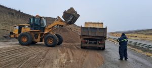Intensos trabajos de Vialidad provincial en las rutas de Santa Cruz