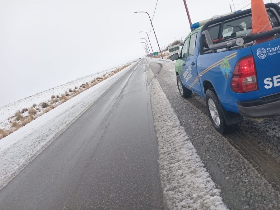 Operativos de prevención: agentes provinciales continúan trabajando en las rutas de Santa Cruz