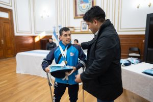 Vidal recibió a la delegación que brilló en los Para Araucanía: “Son el claro ejemplo de que con esfuerzo se puede”