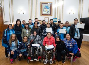 Vidal recibió a la delegación que brilló en los Para Araucanía: “Son el claro ejemplo de que con esfuerzo se puede”