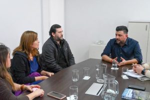 Varela se reunió con médicos del Hospital Regional Río Gallegos