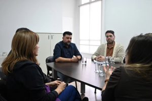 Varela se reunió con médicos del Hospital Regional Río Gallegos