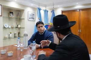 Encuentro Federal por la Memoria: Vidal recibió al Gran Rabino de la AMIA