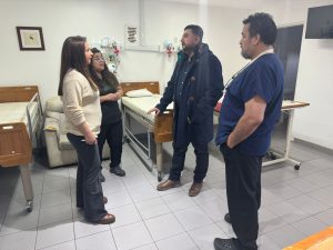 Salud realizó recorrida por los hospitales de la Cuenca Carbonífera