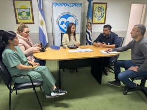 Salud realizó recorrida por los hospitales de la Cuenca Carbonífera