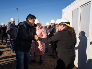 Vidal inauguró la construcción de un acueducto que traerá alivio a la falta de agua en Caleta