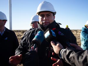 Vidal inauguró la construcción de un acueducto que traerá alivio a la falta de agua en Caleta