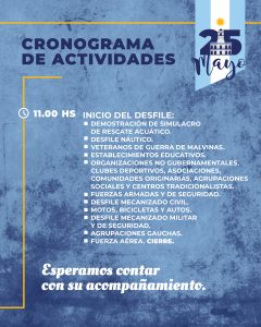 Río Gallegos se prepara para el 25 de Mayo: cómo serán los festejos