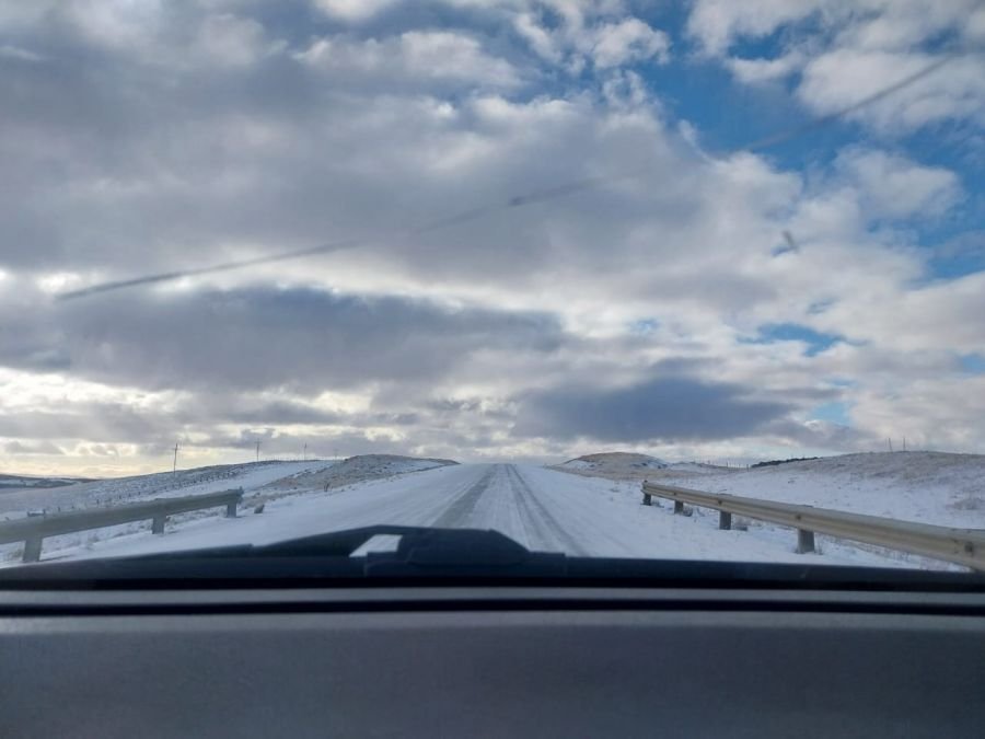 Vialidad Provincial trabaja para garantizar la transitabilidad en las rutas de la Cuenca Carbonífera