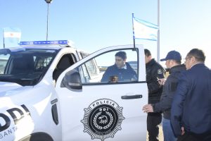Vidal: “Vamos a hacer el polideportivo para la Policía de Santa Cruz”