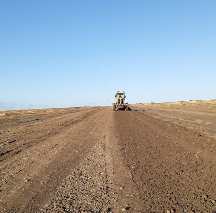 Concretan tareas de mantenimiento en la Ruta Provincial Nº 1