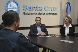 El Gobierno mantuvo agenda de trabajo con autoridades del Aeroclub de Río Gallegos