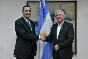 Gutiérrez se reunió con el Secretario de Trabajo de Nación