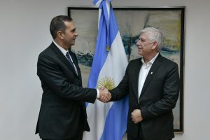 Gutiérrez se reunió con el Secretario de Trabajo de Nación