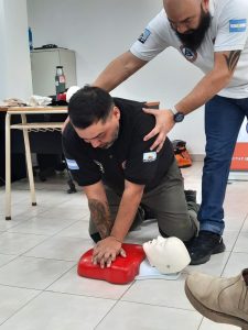 Brindaron capacitación sobre Primeros Auxilios