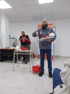 Brindaron capacitación sobre Primeros Auxilios