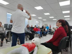 Brindaron capacitación sobre Primeros Auxilios