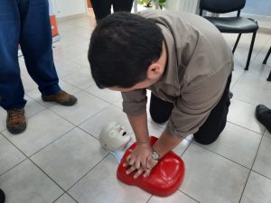 Brindaron capacitación sobre Primeros Auxilios