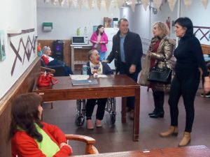 Atención Integral a los Mayores: Autoridades provinciales visitaron el Hogar "Dr. Braulio Zumalacárregui"