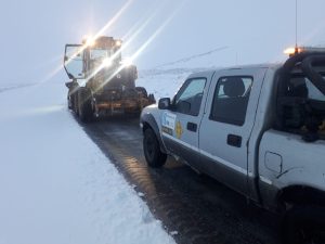 Temporada invernal en números: así se trabaja en las rutas santacruceñas