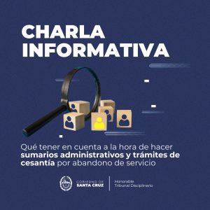 Comenzó el ciclo de charlas informativas del Tribunal Disciplinario: "Queremos recuperar la confianza pública"