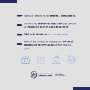 A tener en cuenta: algunas recomendaciones ante las bajas temperaturas