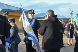 Santa Cruz: La Escuela de Cadetes “Comisario Inspector (R) Eduardo Victoriano Taret” celebró 88 años al servicio de la comunidad