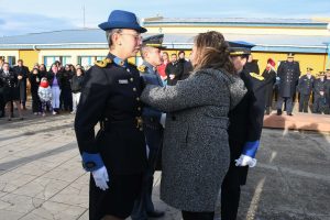 Santa Cruz: La Escuela de Cadetes “Comisario Inspector (R) Eduardo Victoriano Taret” celebró 88 años al servicio de la comunidad