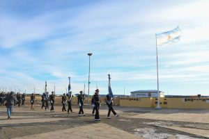 Santa Cruz: La Escuela de Cadetes “Comisario Inspector (R) Eduardo Victoriano Taret” celebró 88 años al servicio de la comunidad