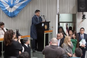 Histórico en Santa Cruz: Vidal celebró la derogación de la ley de lemas